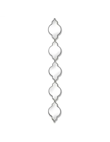 Hill Interiors Silver Quarterfoil Decorative Hanging Mirror 18767