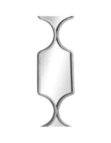 Hill Interiors Square Decorative Hanging Collage Mirror In Silver 20806