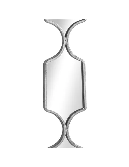 Hill Interiors Square Decorative Hanging Collage Mirror In Silver 20806