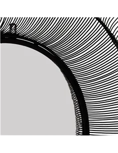 Hill Interiors Chico Black Large Wire Mirror 22715 2