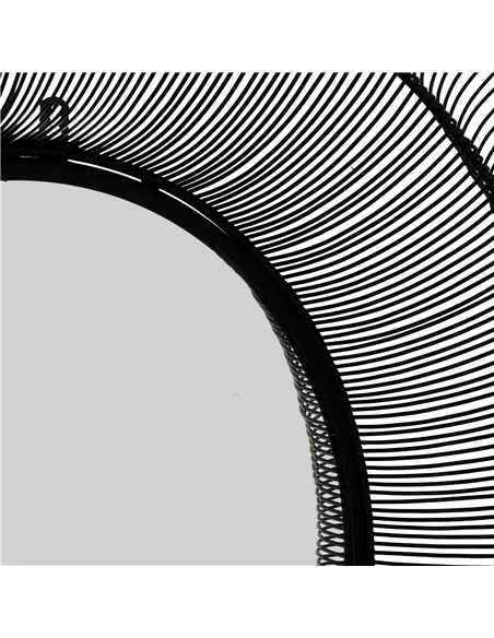 Hill Interiors Chico Black Large Wire Mirror 22715