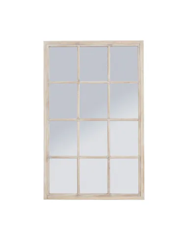 Hill Interiors Washed Wood Window Mirror 23377