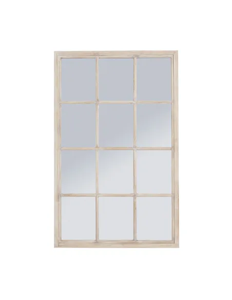 Hill Interiors Washed Wood Window Mirror 23377
