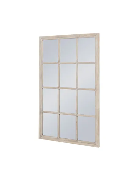 Hill Interiors Washed Wood Window Mirror 23377