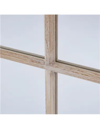 Hill Interiors Washed Wood Window Mirror 23377