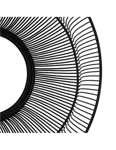 Hill Interiors Chico Black Wire Mirror 23585