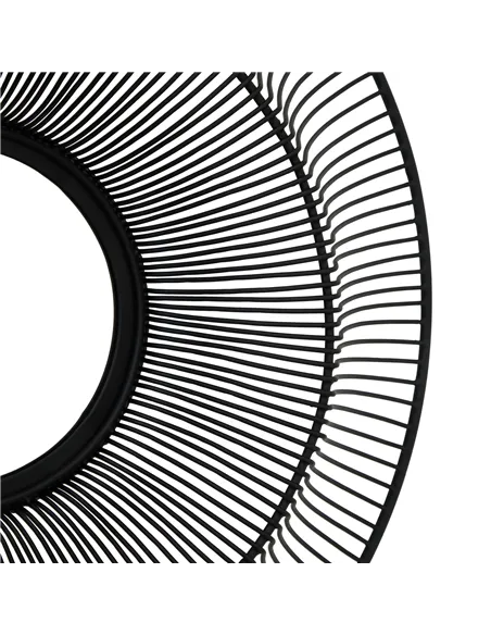 Hill Interiors Chico Black Wire Mirror 23585