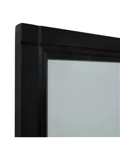 Hill Interiors Black Wood XL Window Mirror 23606 2