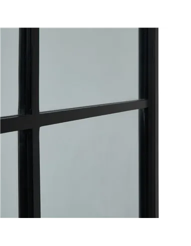 Hill Interiors Black Wood XL Window Mirror 23606