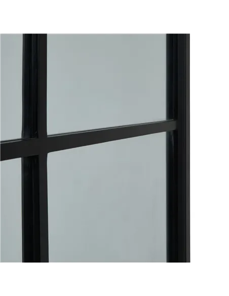 Hill Interiors Black Wood XL Window Mirror 23606