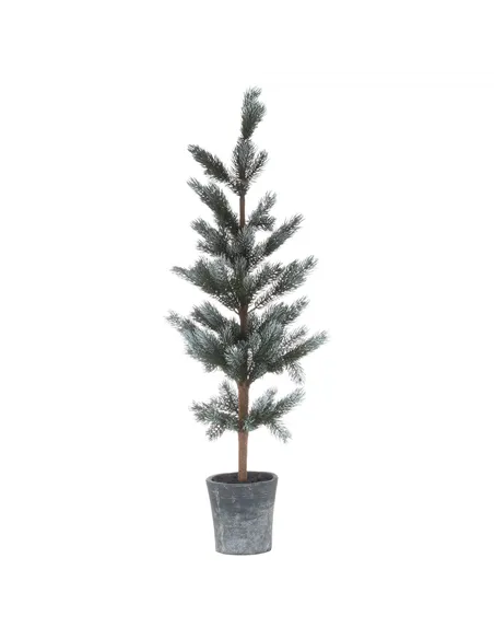Hill Interiors Christmas Fir Tree In Stone Pot 21812