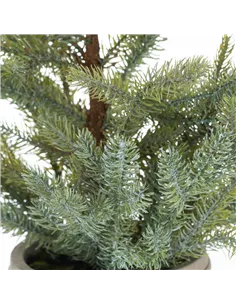 Hill Interiors Garda Pine Tree In Stone Pot 21821 2
