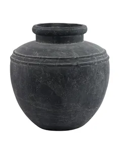 Hill Interiors Amalfi Large Grey  Water Pot 23287