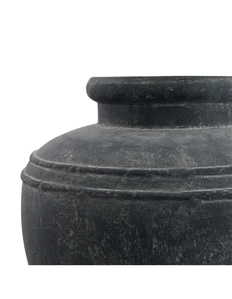 Hill Interiors Amalfi Large Grey  Water Pot 23287