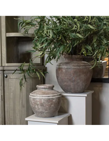 Hill Interiors Siena Brown Water Pot 23290