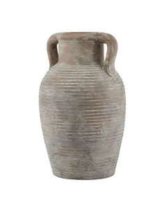 Hill Interiors Siena Large Brown Amphora Pot 23608