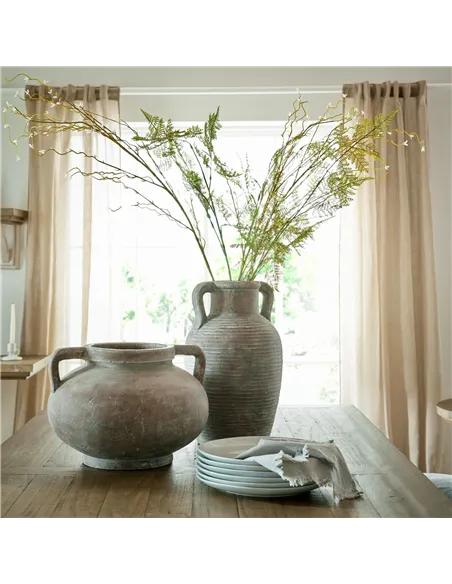 Hill Interiors Siena Large Brown Amphora Pot 23608