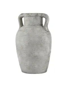Hill Interiors Athena Stone Large Amphora Pot 23609