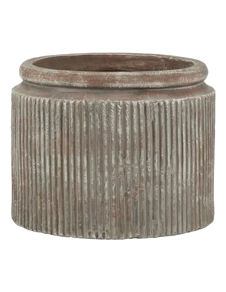 Hill Interiors Siena Brown Dolly Pot 23637
