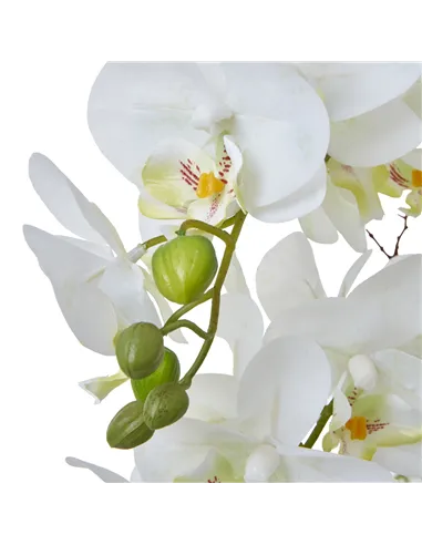 Hill Interiors Large White Orchid In Ceramic Pot 23758