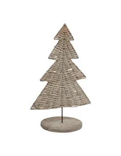 Hill Interiors The Noel Collection Large Wicker Tree Ornament 23275