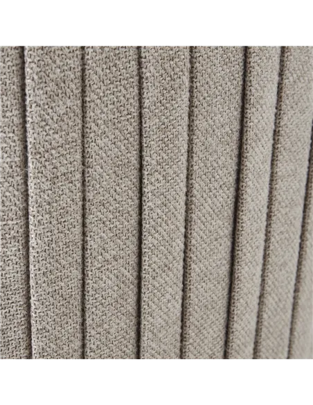 Hill Interiors Lily Swivel Ottoman In Oatmeal Twill 23736