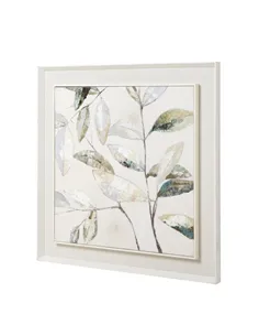 Hill Interiors Dolce Dapple Leaf Framed Painting On Canvas 23793 2