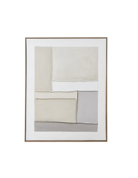 Hill Interiors Contempo Alpha Framed Painting On Canvas 23795