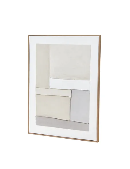Hill Interiors Contempo Alpha Framed Painting On Canvas 23795