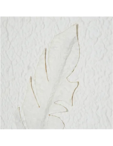 Hill Interiors Solli White Feathers Art Mounted In Beaded Frame 23801