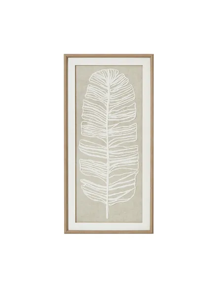 Hill Interiors Large Plume White Feather Art Mounted In Beaded Frame 23804