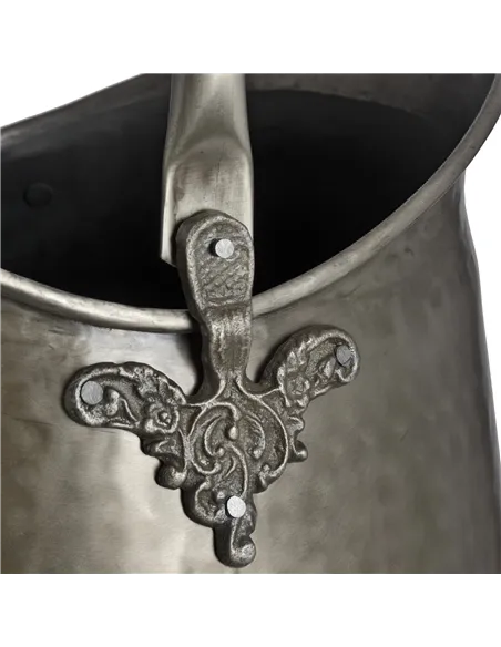Hill Interiors Antique Pewter Coal Bucket 17535