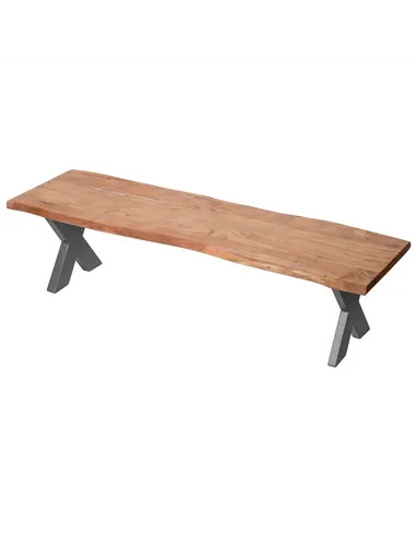 Hill Interiors Live Edge Collection Bench 19744