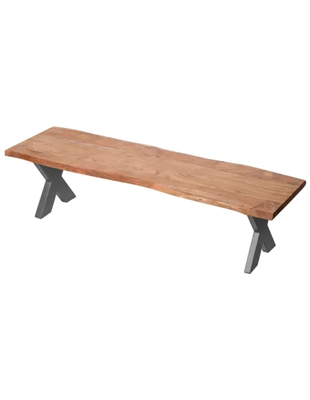 Hill Interiors Live Edge Collection Bench 19744