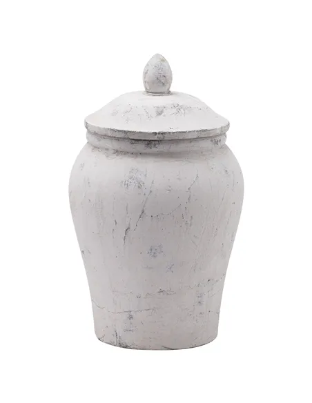 Hill Interiors Bloomville Stone Ginger Jar 20731