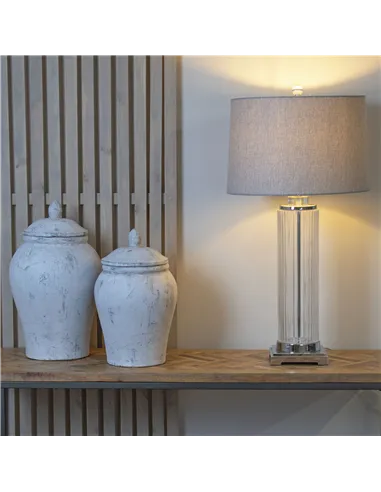 Hill Interiors Bloomville Stone Ginger Jar 20731