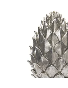 Hill Interiors Tall Large Silver Pinecone Finial 21729 2