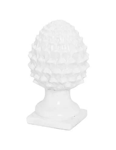 Hill Interiors Garda White Decorative Acorn 21758