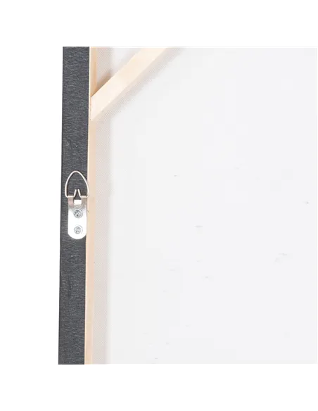 Hill Interiors Galaxy Silver And Grey Hand Painted Canvas 21795