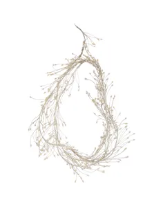 Hill Interiors 2.75m\9ft Plug-In LED 8 Sequence Warm White Cluster String 22047