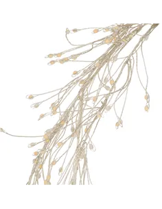 Hill Interiors 2.75m\9ft Plug-In LED 8 Sequence Warm White Cluster String 22047 2