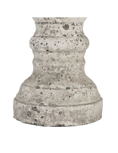 Hill Interiors Large Stone Ceramic Column Candle Holder 22258