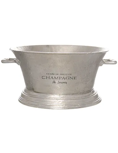 Hill Interiors Large Antique Pewter Champagne Cooler 22498