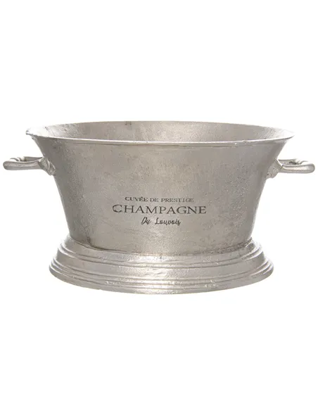 Hill Interiors Large Antique Pewter Champagne Cooler 22498