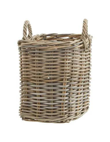 Hill Interiors Set of 3 Kubu Rattan Square Storage Baskets 22929