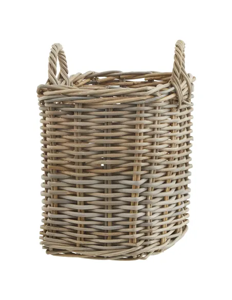 Hill Interiors Set of 3 Kubu Rattan Square Storage Baskets 22929