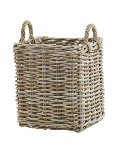 Hill Interiors Set of 3 Kubu Rattan Square Storage Baskets 22929