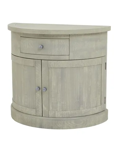 Hill Interiors Saltaire Collection Half Moon 2 Door Cupboard With Drawer 23102