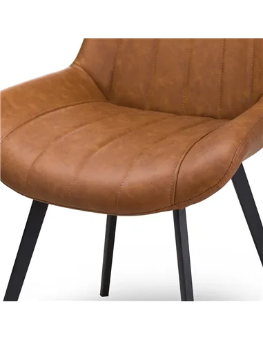 Hill Interiors Malmo Tan Dining Chair 20047