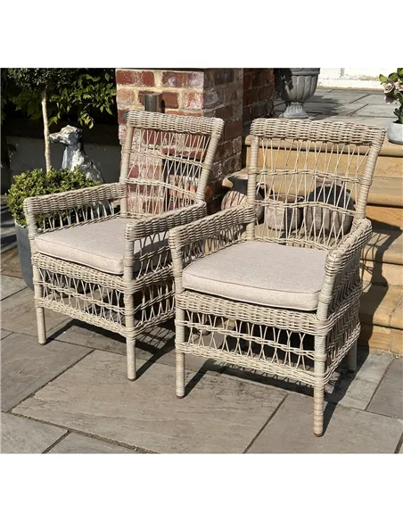 Hill Interiors Provence Collection Outdoor Dining Chair 23904